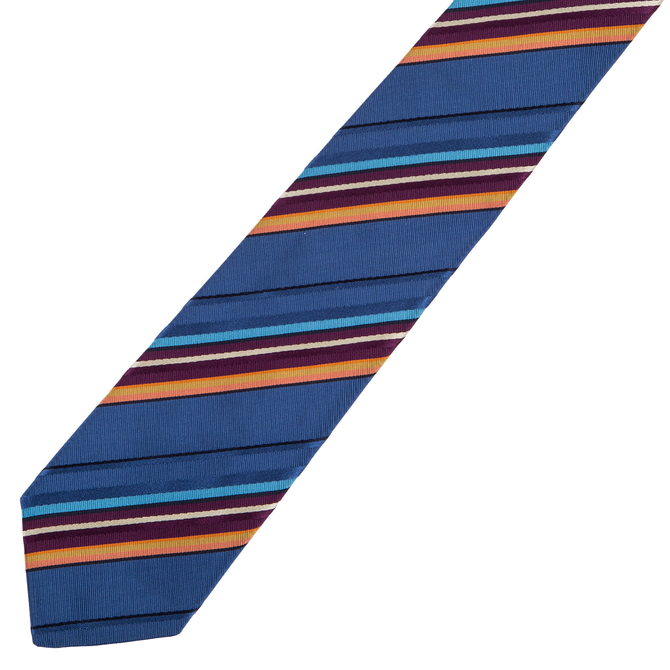 Stripe 'British Collection' Silk Tie