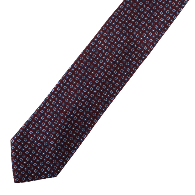 Geometric Silk Tie