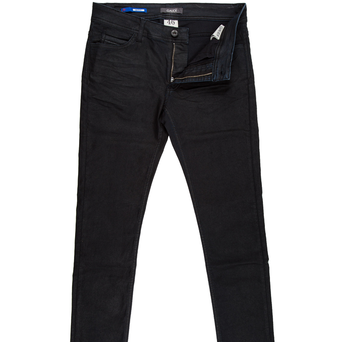 Slim Fit Coated Stretch Cotton Jeans On Sale Fifth Avenue Menswear GAUDI 2015ss