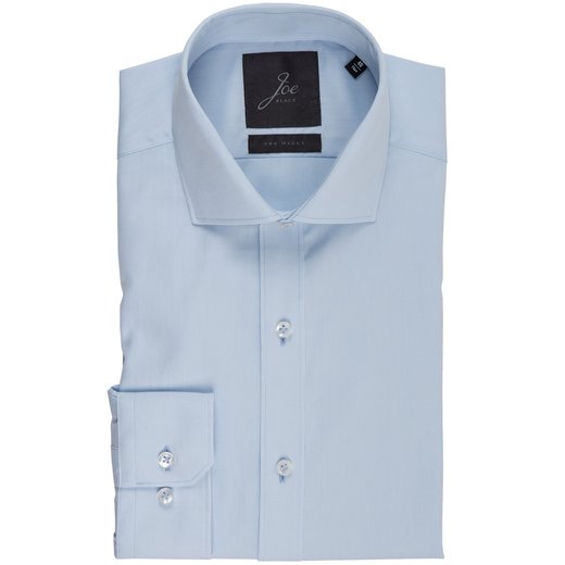 Tapered Fit Fine Cotton Dress Shirt-essentials-Fifth Avenue Menswear