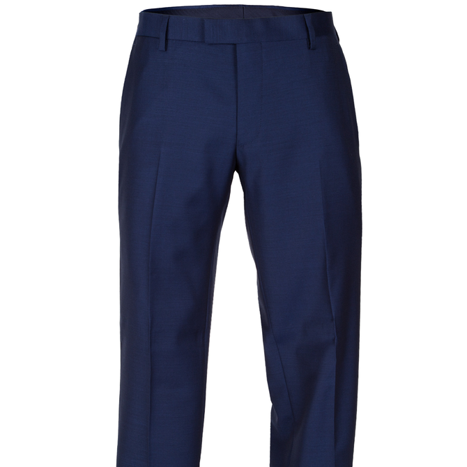 Razor Bright Blue Wool Suit Trouser