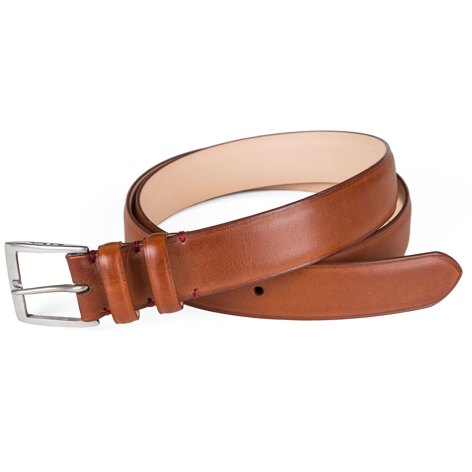 Tan Leather Dress Belt - Accessories-Belts : Fifth Avenue Menswear ...