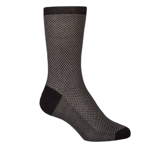 Luxury Fine Cotton Pattern Dress Socks-socks-Fifth Avenue Menswear