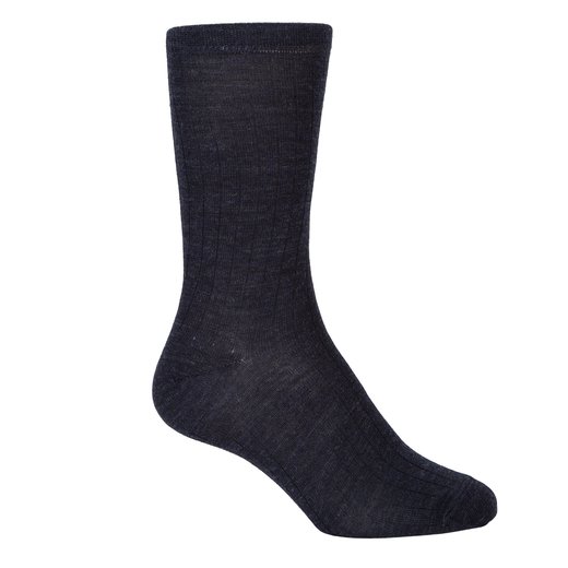 Luxury Primo Rib Fine Wool Socks-work-Fifth Avenue Menswear