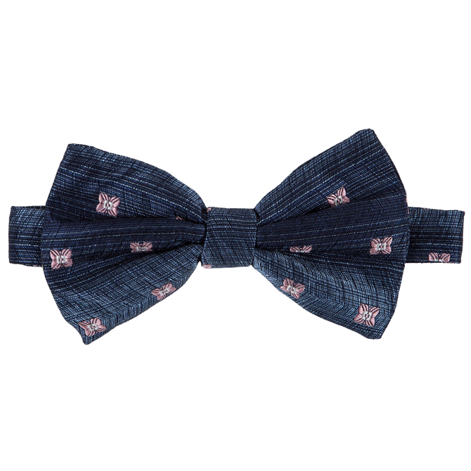 Geometric Pattern Silk Bowtie