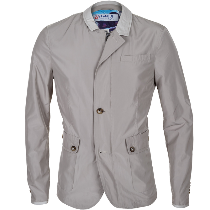 Casual Zip & Button Up Jacket - Jackets-Casual Jackets : Fifth Avenue ...