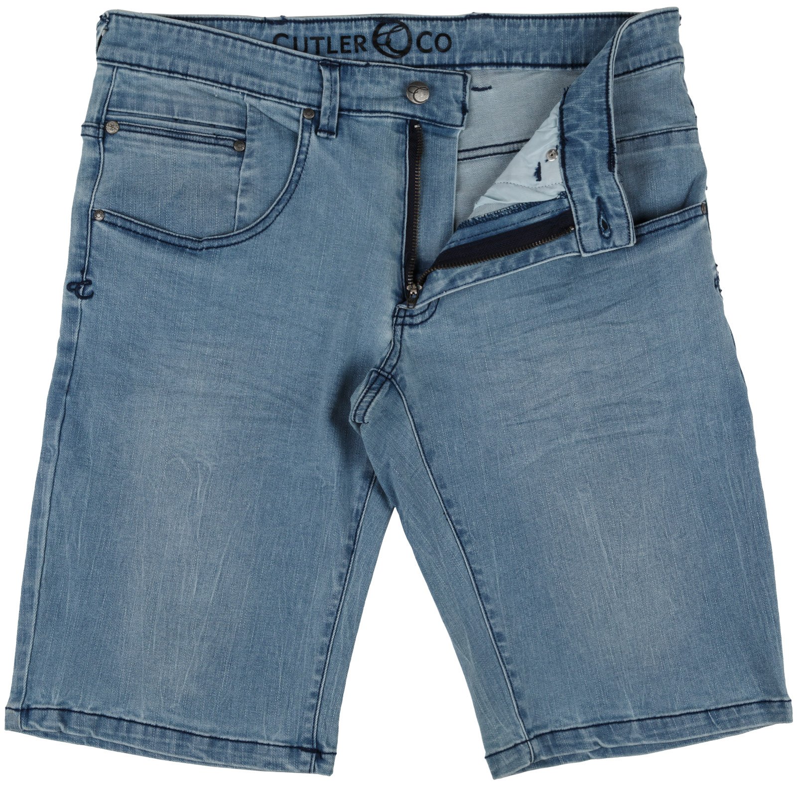 Benson Soft Stretch Light Denim Shorts - On Sale : Fifth Avenue ...