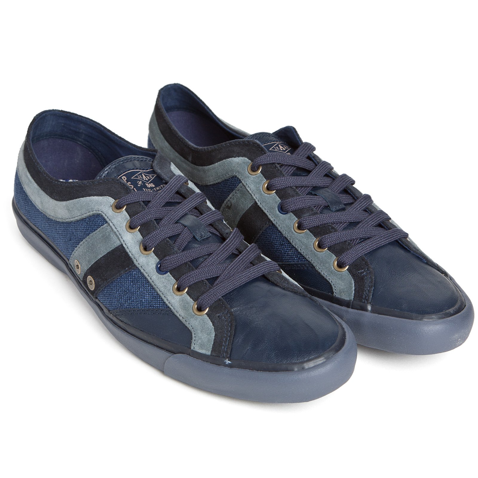 Snap Leather Sneaker - PAUL SMITH 2012SS-C : Shoes & Boots-Casual Shoes ...