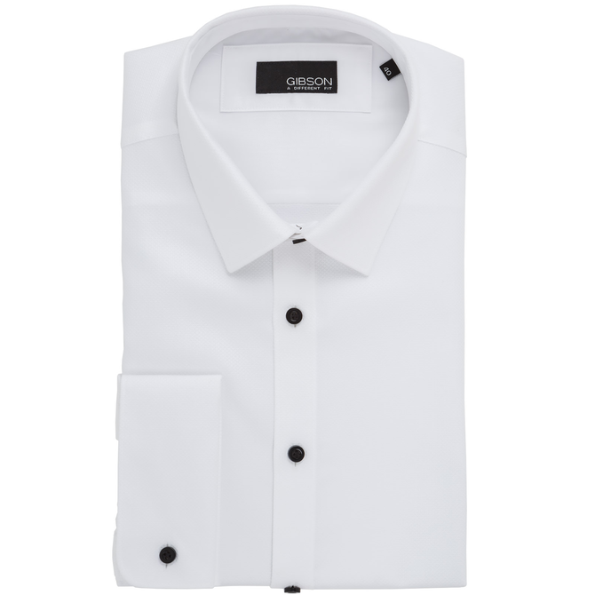 Archie Slim Fit Formal Double Cuff Shirt