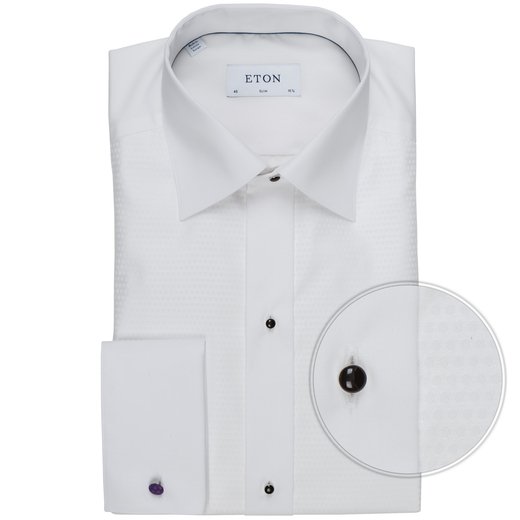Formal Slim Fit Luxury Cotton Dress Shirt-on sale-Fifth Avenue Menswear