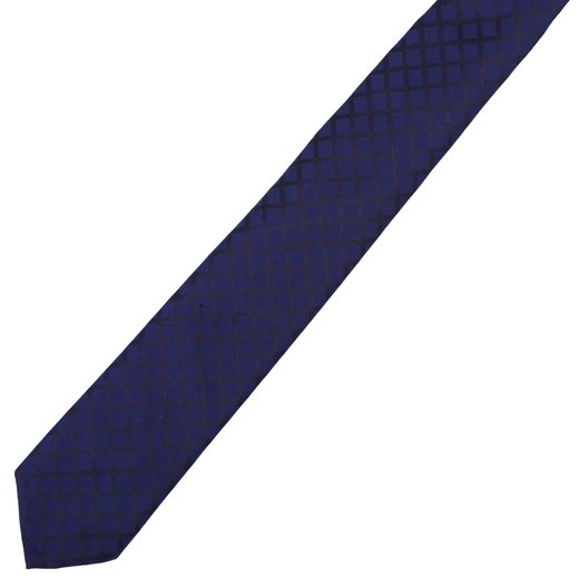 Slim Bold Window Pane Check Silk Tie-on sale-Fifth Avenue Menswear