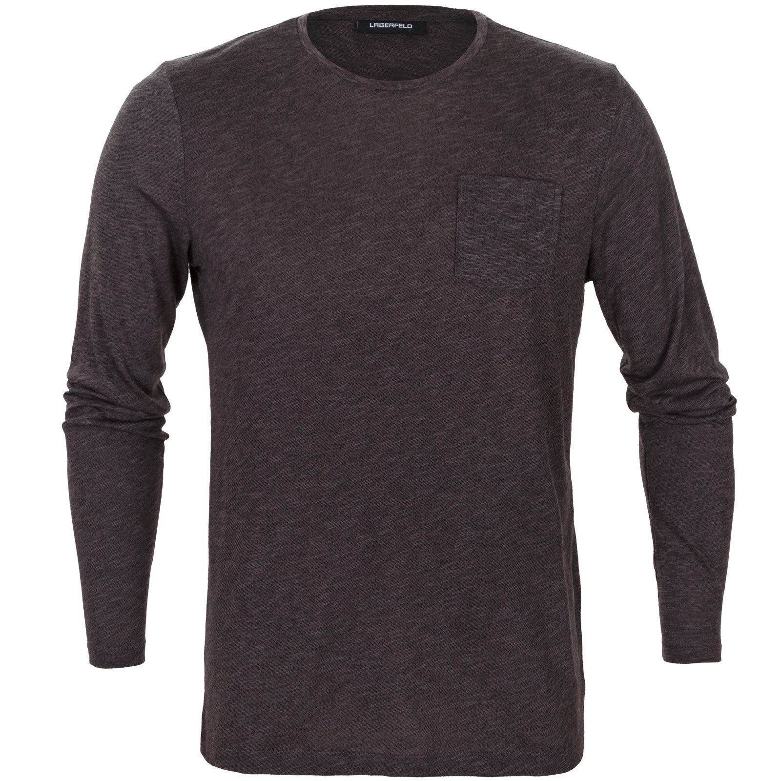 Marle Texture Long Sleeve T-Shirt - T-Shirts & Polos-Long Sleeve T's ...