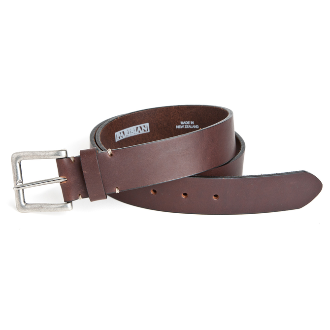 Mulberry Stitched Leather Casual Belt