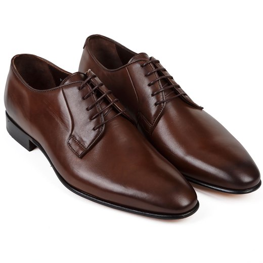 Ellis Derby Leather Dress Shoes-shoes & boots-Fifth Avenue Menswear