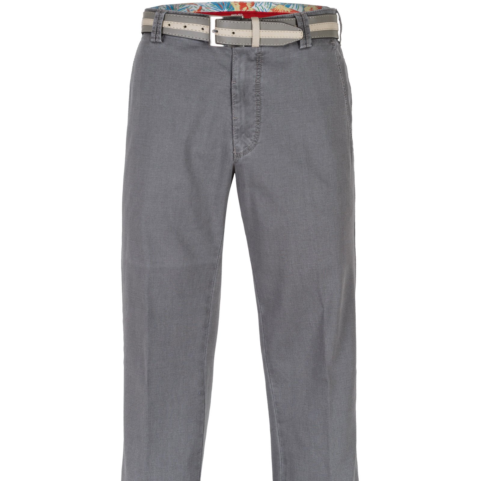 Bonn Texture Weave Stretch Cotton Chino - Trousers-Casual : Fifth ...