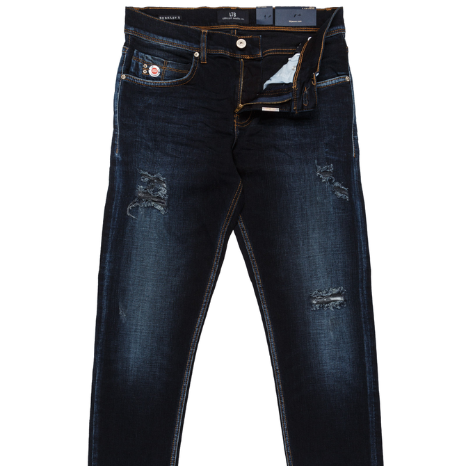 Berkeley X Starburst Tapered Fit Stretch Denim Jeans