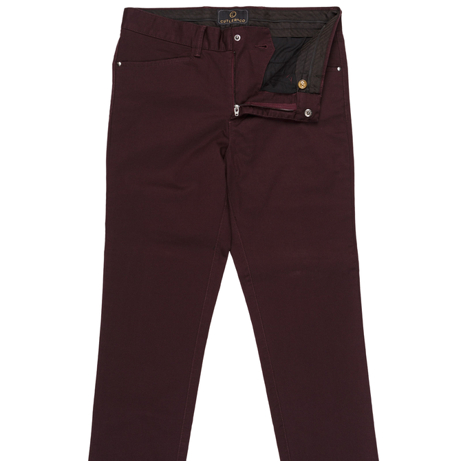 Danyon X-Pocket Stretch Bedford Cotton Casual Trousers