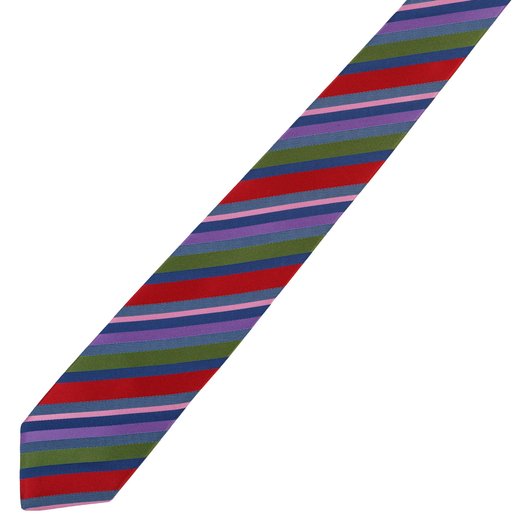 Multi Stripe Tie-accessories-Fifth Avenue Menswear