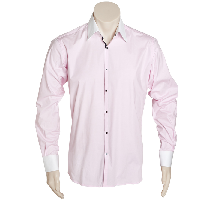 Luxury Stretch Contrast Collar Shirt - KARL LAGERFELD 2012SS : Shirts ...