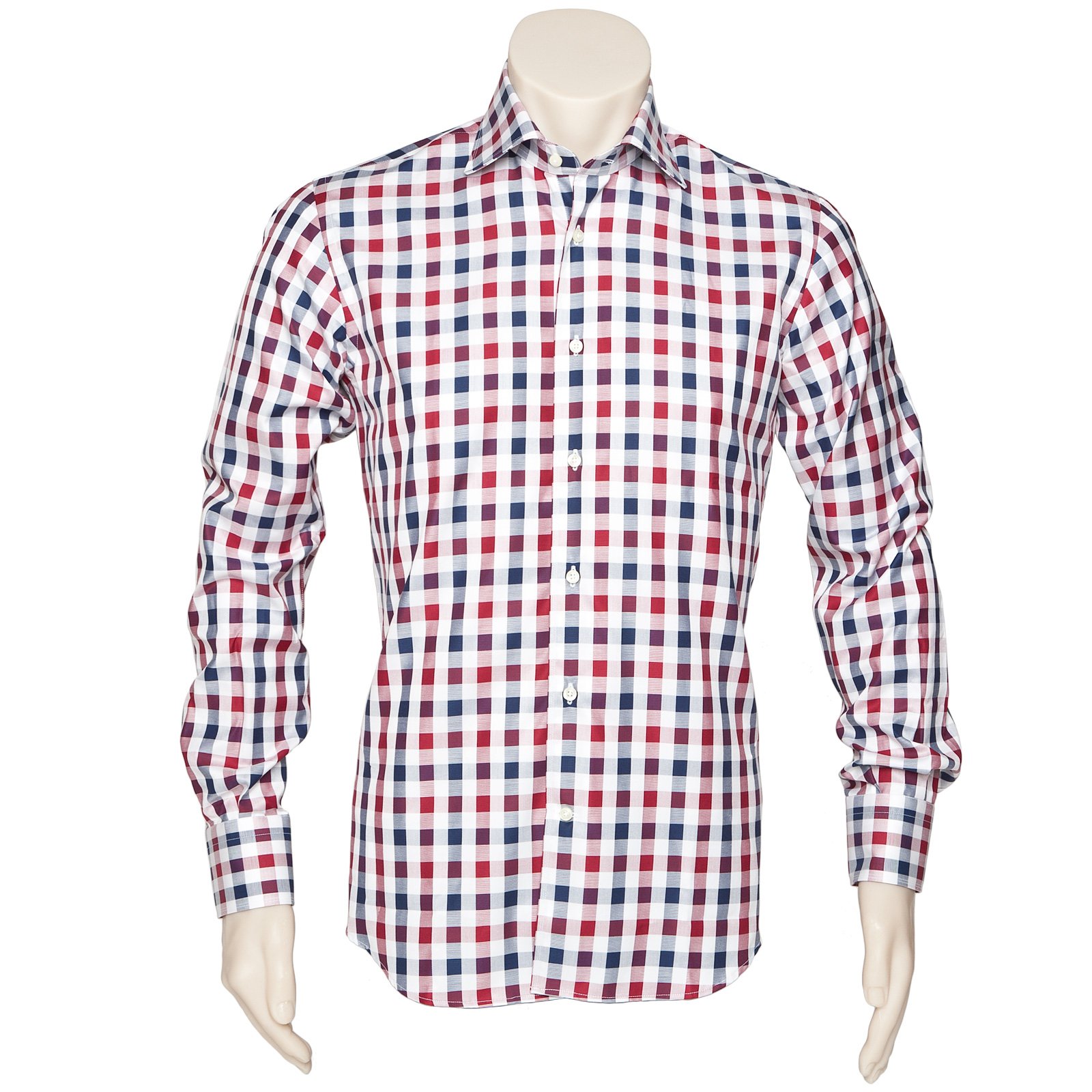 Tailored Luxury Cotton Check Shirt - DELSIENA 2013AW : Shirts-Dress ...