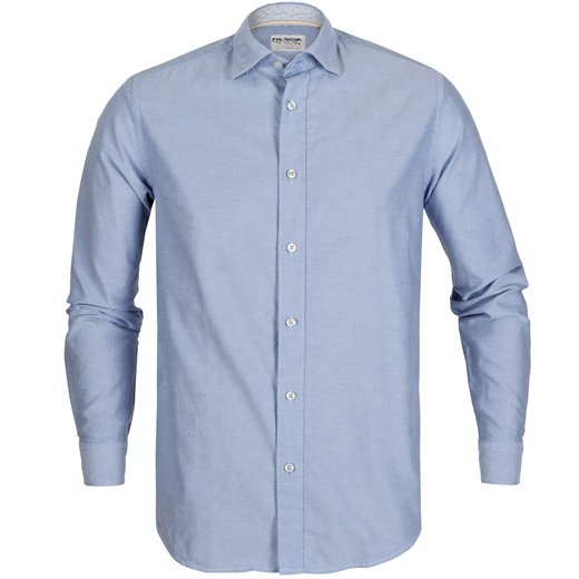 Roma Oxford Cotton Casual Shirt-on sale-Fifth Avenue Menswear