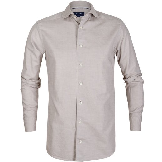 Slim Fit Luxury Cotton/Silk Casual Shirt-on sale-Fifth Avenue Menswear