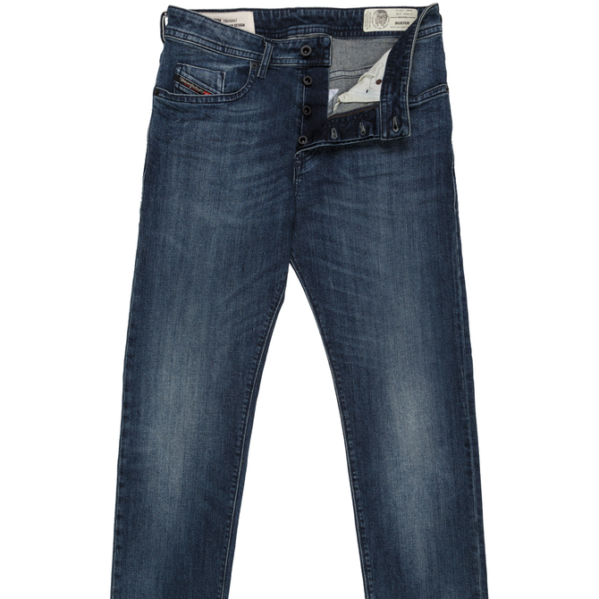 Buster Reg Slim Taper Grainey Stretch Denim Jeans