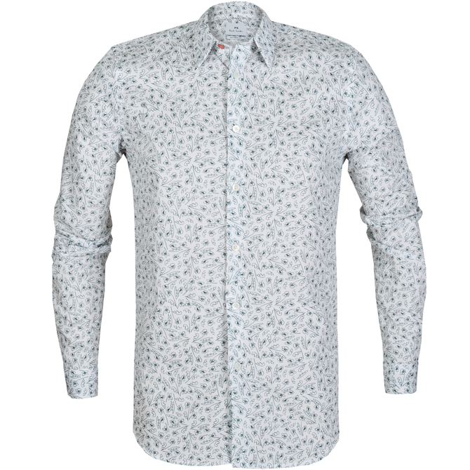 Tailored Fit Freestyle Mini Floral Print Shirt