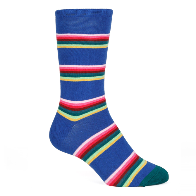 Lion Stripe Cotton Socks