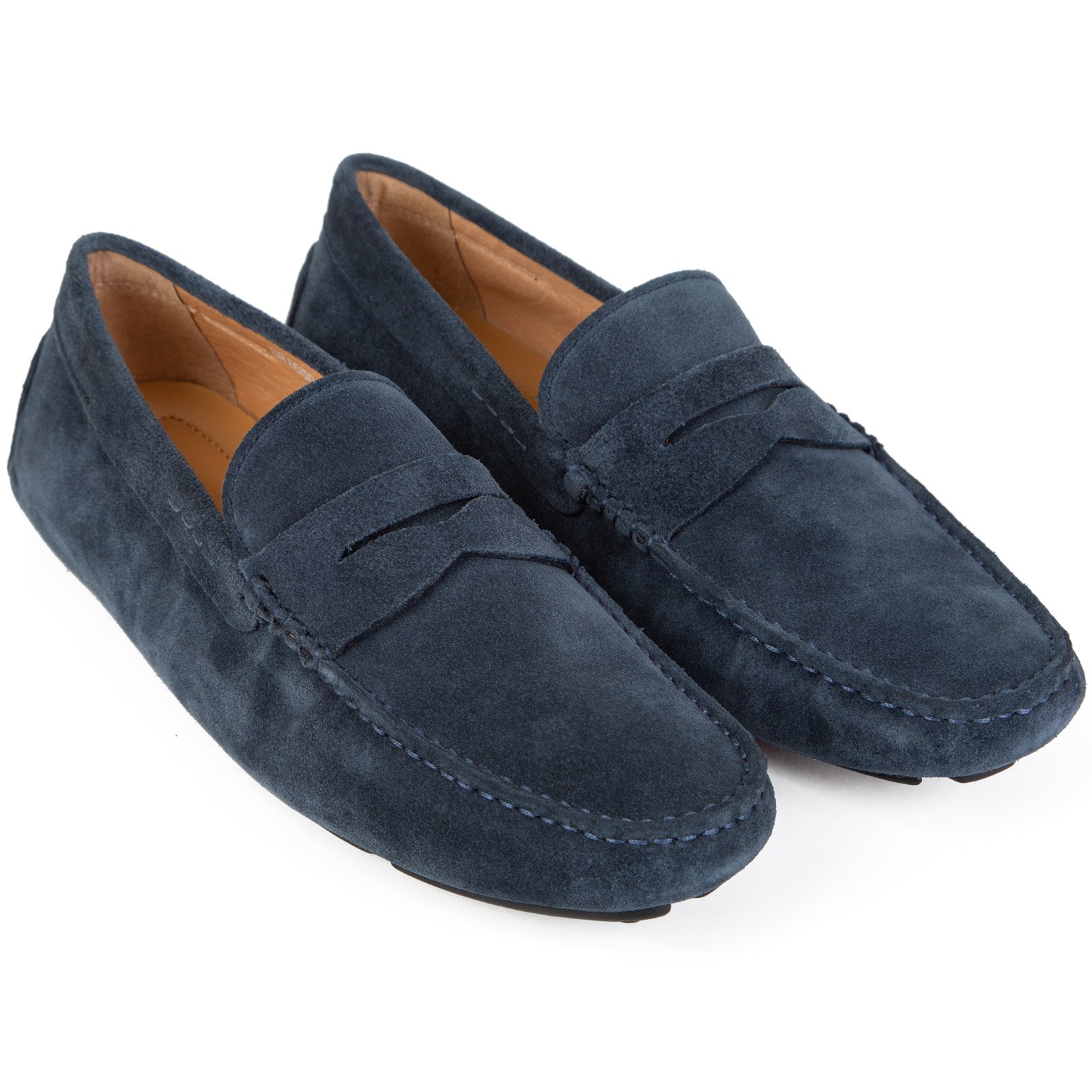 Harry Suede Leather Slipon Penny Loafer Moccasin - Shoes & Boots-Casual ...