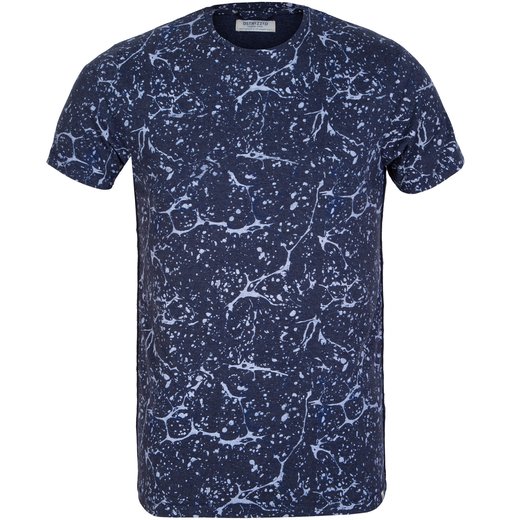 Slim Fit Oil Paint Print T-Shirt-on sale-Fifth Avenue Menswear