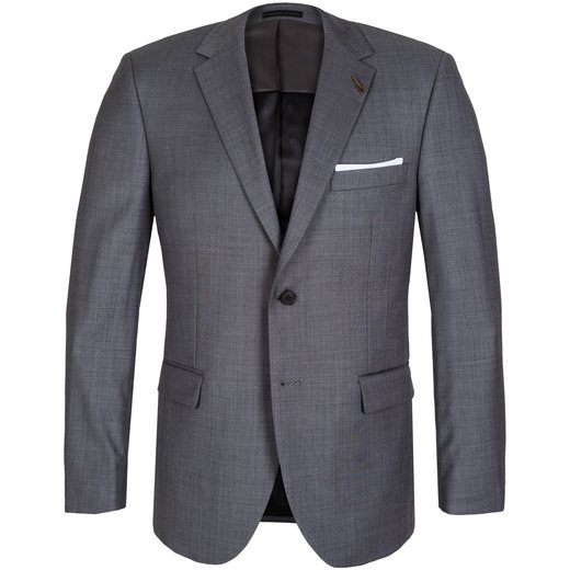 Sergeant Grey Suit Jacket-work-Fifth Avenue Menswear