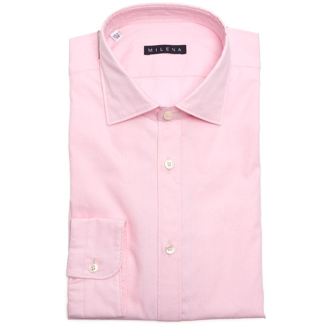 Tailored Plain Poplin Dress Shirt