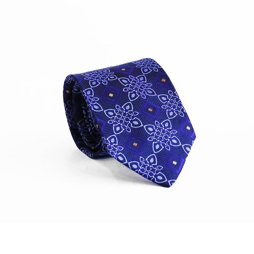 Limited Edition Bergamo Geometric Silk Tie-parisian 1919-Fifth Avenue Menswear