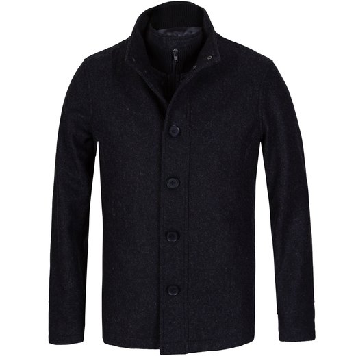Mansfield Wool Blend Short Coat-on sale-Fifth Avenue Menswear