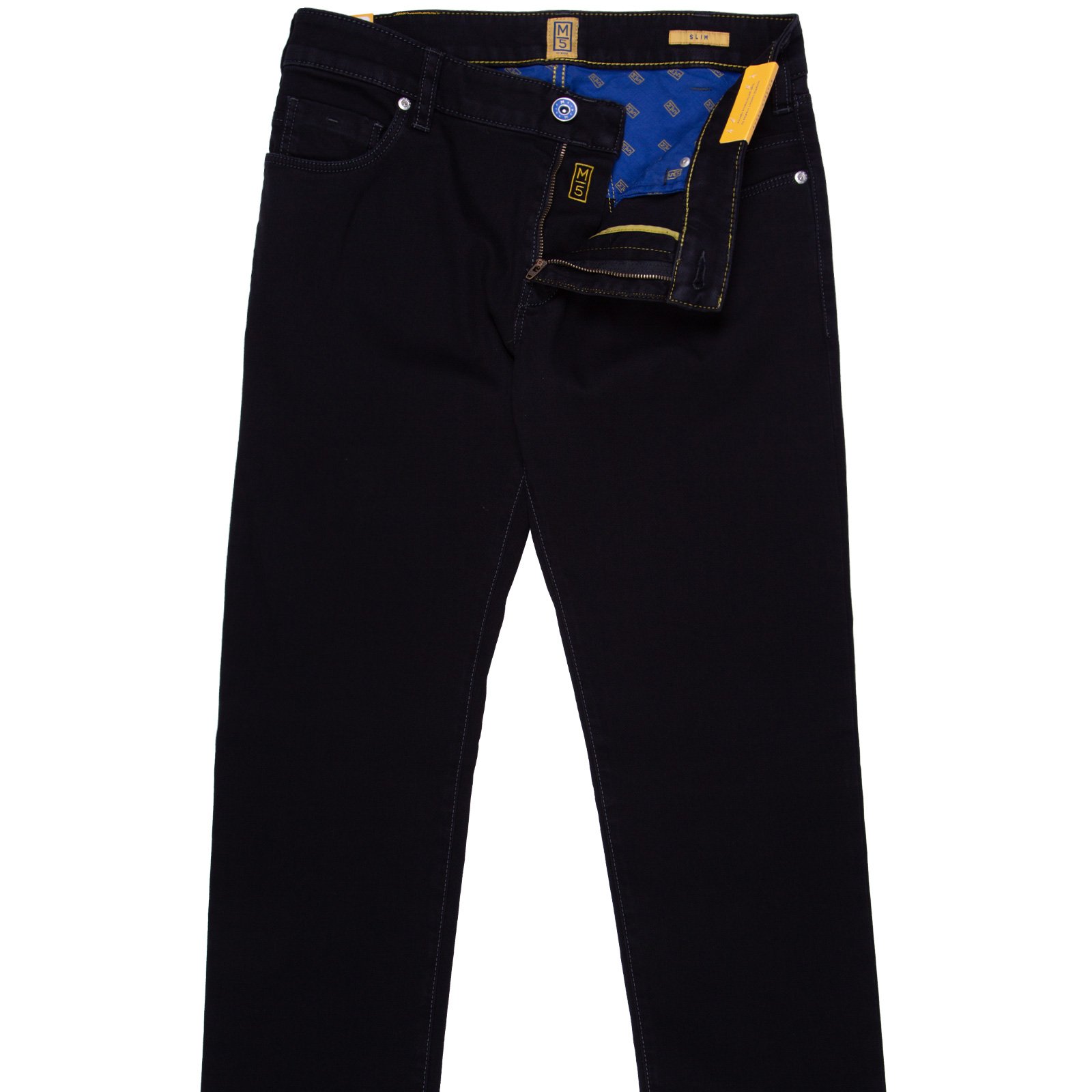 M5 Luxury Black Super Stretch Denim 