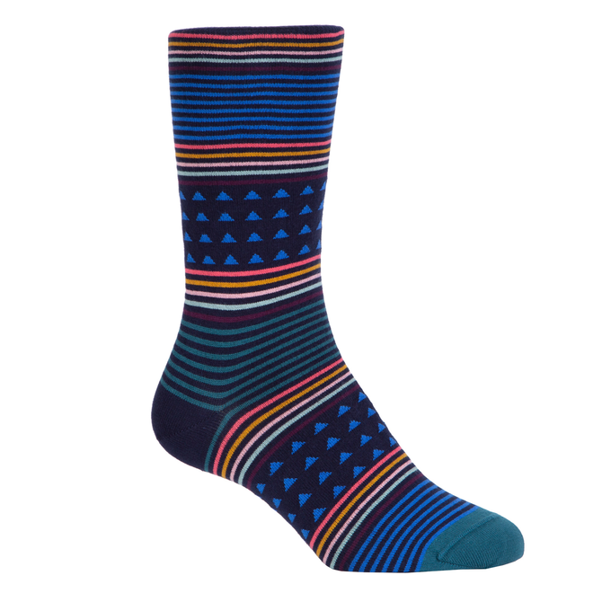 Jack Stripes & Spots Cotton Socks