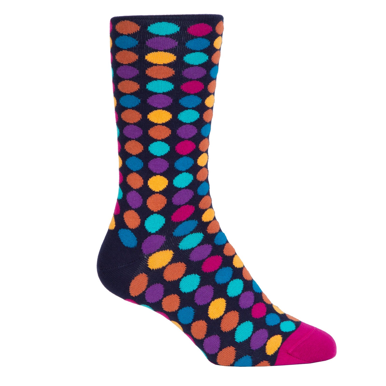 Daley Polka Dot Cotton Socks - New Online : Fifth Avenue Menswear ...