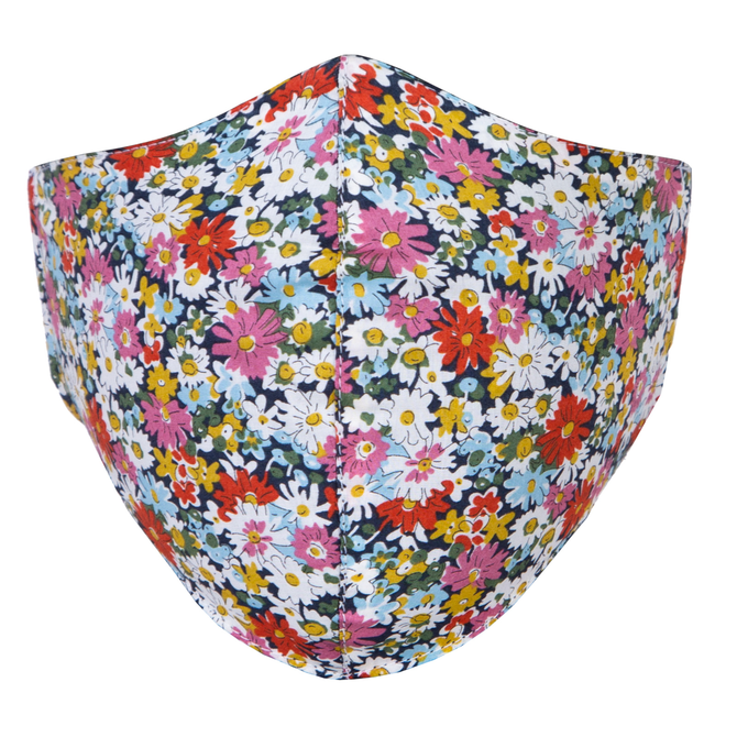 Libby Floral Print Face Mask