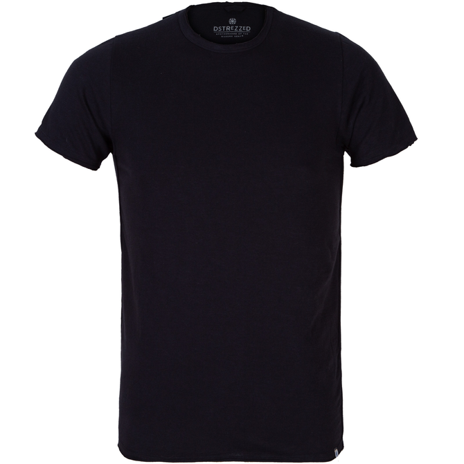 Slim Fit McQueen Slub Crew Neck T-Shirt - T-Shirts & Polos-Short Sleeve ...