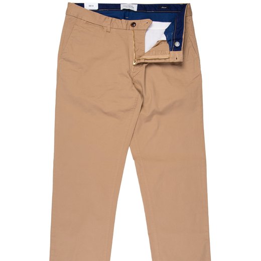Stuart Stretch Cotton Chino-trousers-Fifth Avenue Menswear