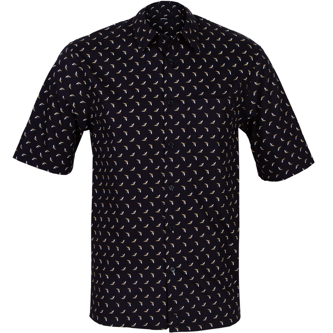 Easy Fit S-Atwood Bananas Print Shirt