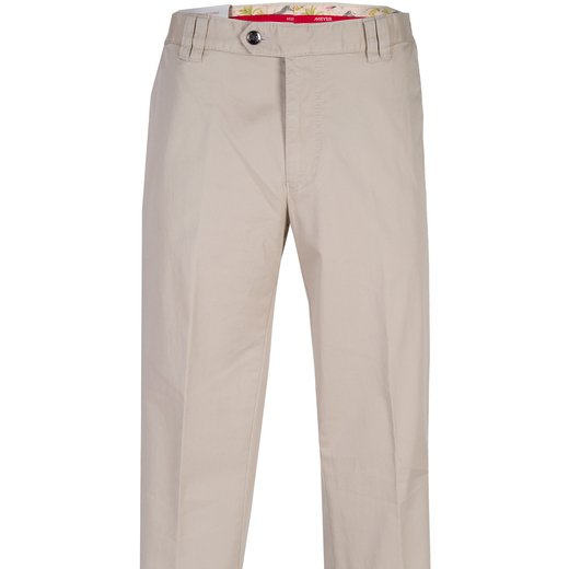 Oslo Luxury Stretch Cotton Travel Chino-back in stock-Fifth Avenue Menswear