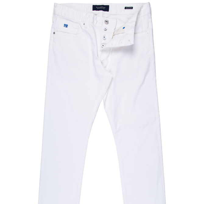 Ralston White Stretch Denim Jeans