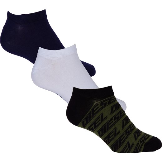 Gost 3 Pack Ankle Socks-socks-Fifth Avenue Menswear