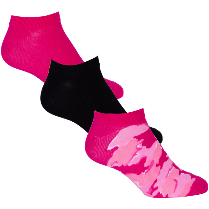 Gost 3 Pack Camo Print Ankle Socks