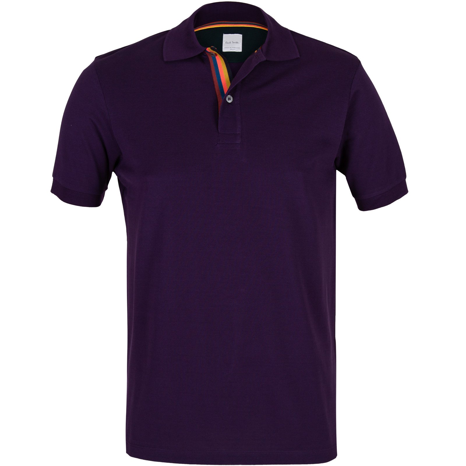 Luxury Polo Shirt With Artist Stripe Trim TShirts & PolosPolos