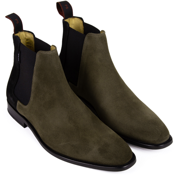 Gerald Two-Tone Suede Chelsea Boots