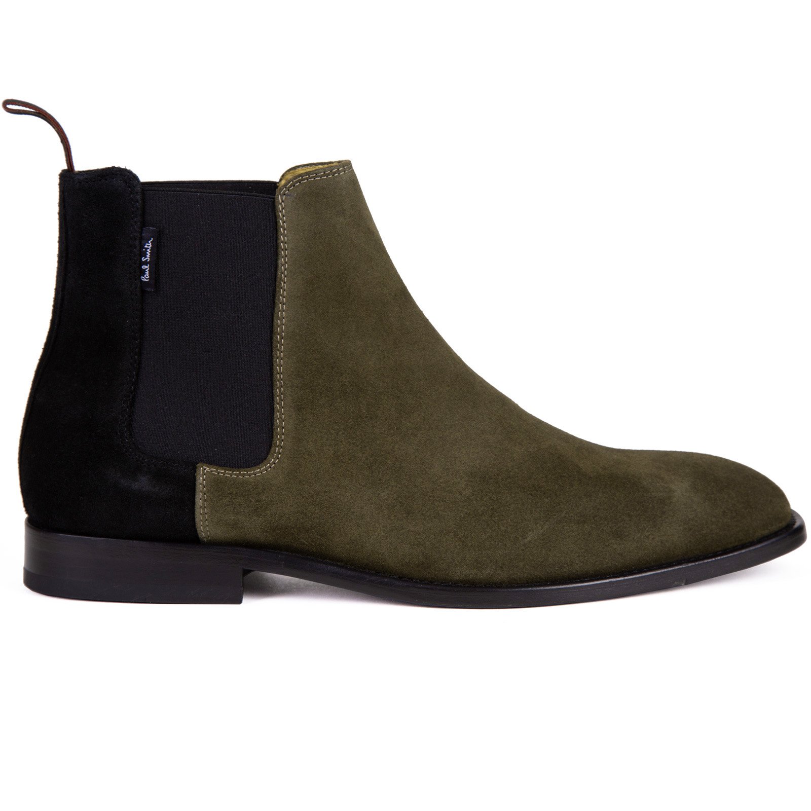 Gerald Two-Tone Suede Chelsea Boots - Shoes & Boots-Dress Shoes : Fifth ...