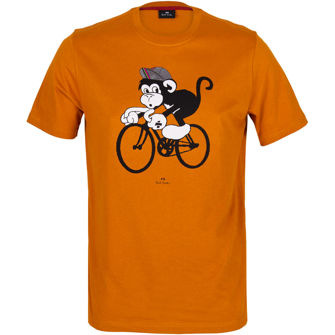 Organic Cotton Cycling Monkey T-Shirt